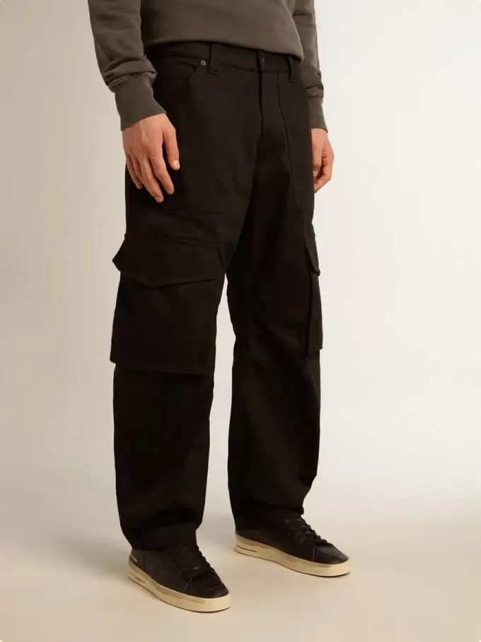 Pantalones cargo negros Pantalones cargo negros