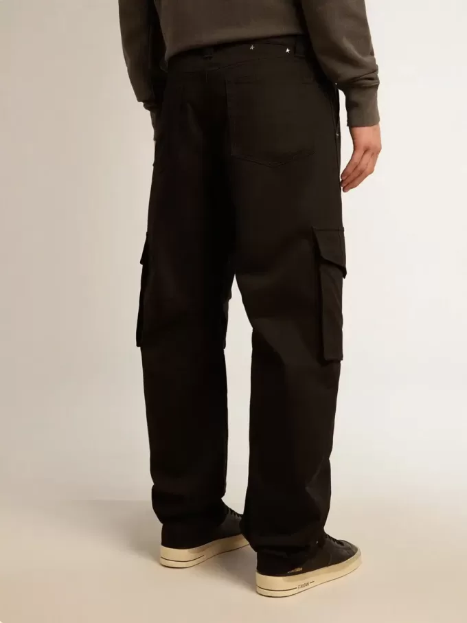 Pantalones cargo negros Pantalones cargo negros