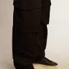 Pantalones cargo negros Pantalones cargo negros