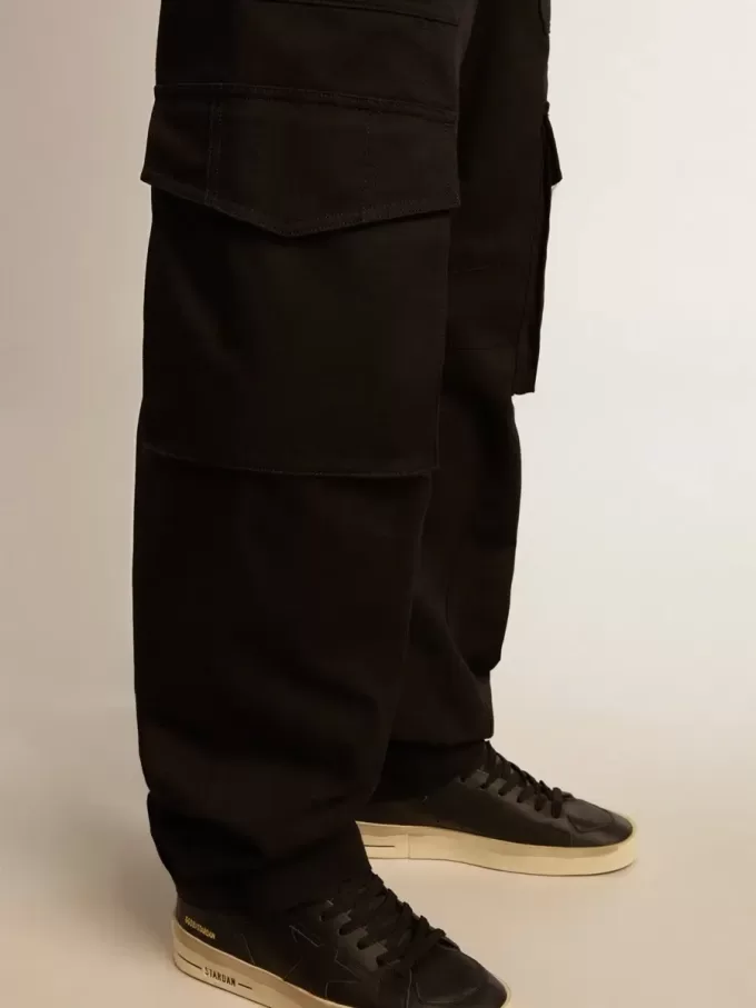 Pantalones cargo negros Pantalones cargo negros