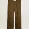 Pantalones cargo verde oliva Pantalones cargo verde oliva
