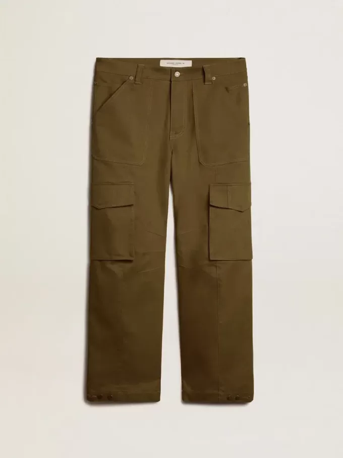 Pantalones cargo verde oliva Pantalones cargo verde oliva