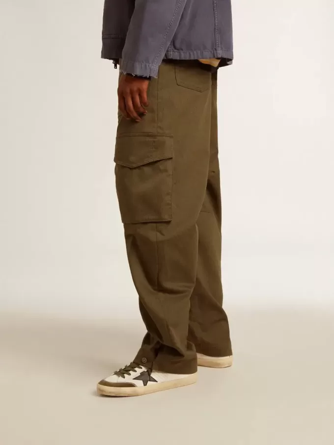 Pantalones cargo verde oliva Pantalones cargo verde oliva