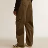 Pantalones cargo verde oliva Pantalones cargo verde oliva