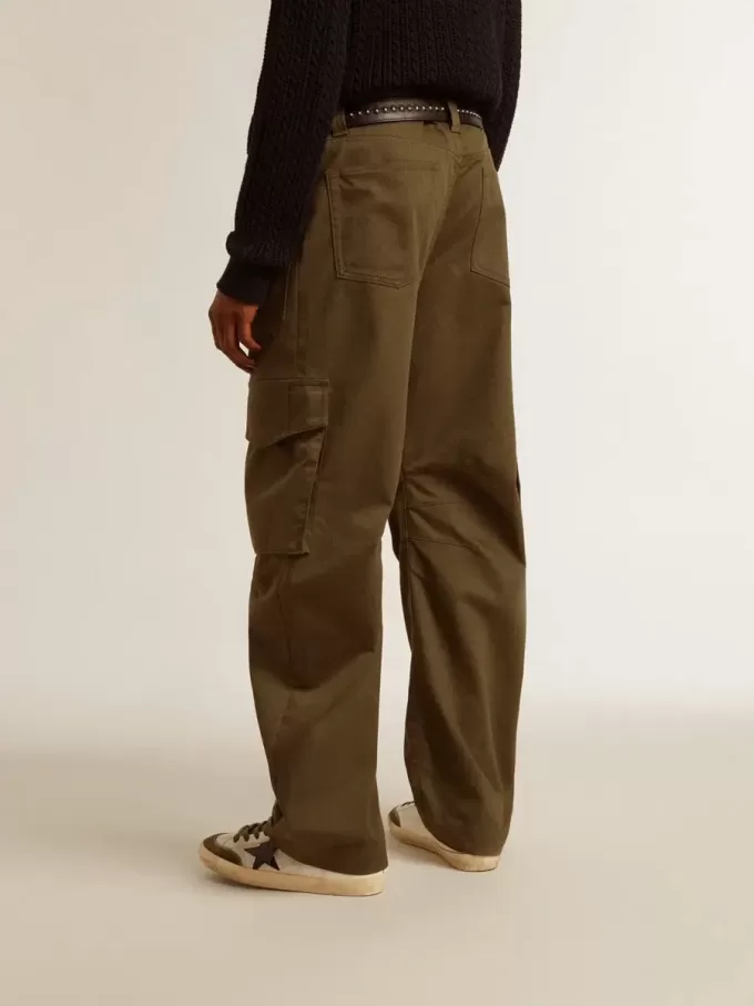 Pantalones cargo verde oliva Pantalones cargo verde oliva