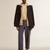 Pantalones chinos de hombre en azul con efecto desgastado Pantalones chinos de hombre en azul con efecto desgastado