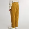 Pantalones chinos para niño en color tabaco con bordados Pantalones chinos para niño en color tabaco con bordados