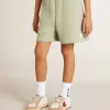 Pantalones cortos verde claro con estrella blanca Pantalones cortos verde claro con estrella blanca
