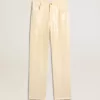 Pantalones crudo con lentejuelas transparentes por toda la prenda Pantalones crudo con lentejuelas transparentes por toda la prenda