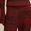Pantalones de algodón con rayas irregulares Pantalones de algodón con rayas irregulares