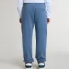 Pantalones de chándal azules para niño con bordado