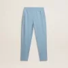 Pantalones de chándal estampados azul claro para niño