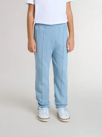 Pantalones de chándal estampados azul claro para niño Pantalones de chándal estampados azul claro para niño