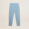 Pantalones de chándal estampados azul claro para niño