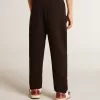 Pantalones de chándal negros para niño con estrellas blancas