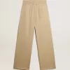 Pantalones de chándal para hombre color arena con bolsillo trasero Pantalones de chándal para hombre color arena con bolsillo trasero