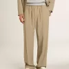 Pantalones de chándal para hombre en color travertino