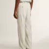 Pantalones de chándal para hombre en mezcla de lana caqui Pantalones de chándal para hombre en mezcla de lana caqui
