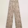 Pantalones de chándal para mujer con estampado floral Pantalones de chándal para mujer con estampado floral