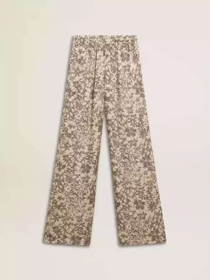 Pantalones de chándal para mujer con estampado floral Pantalones de chándal para mujer con estampado floral