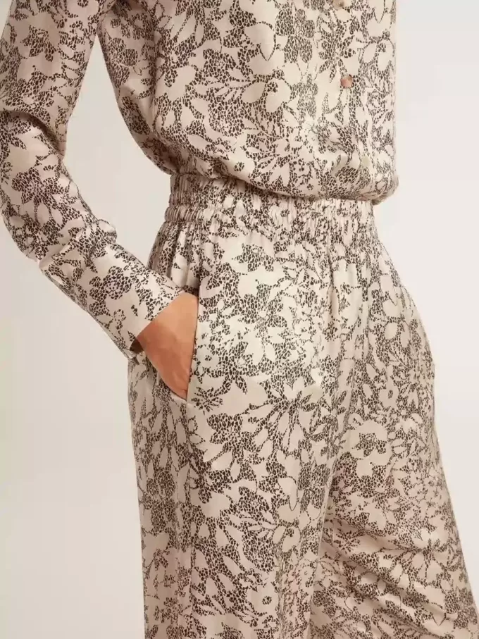 Pantalones de chándal para mujer con estampado floral Pantalones de chándal para mujer con estampado floral