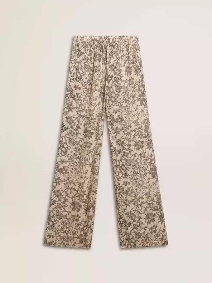 Pantalones de chándal para mujer con estampado floral Pantalones de chándal para mujer con estampado floral