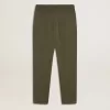 Pantalones de chándal para niño en verde militar con estrellas blancas Pantalones de chándal para niño en verde militar con estrellas blancas