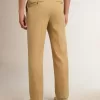 Pantalones de gabardina de lana para hombre en color arena Pantalones de gabardina de lana para hombre en color arena
