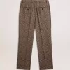 Pantalones de hombre con estampado de pata de gallo Pantalones de hombre con estampado de pata de gallo