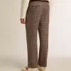 Pantalones de hombre con estampado de pata de gallo Pantalones de hombre con estampado de pata de gallo