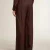 Pantalones de jogging marrones para mujer Pantalones de jogging marrones para mujer