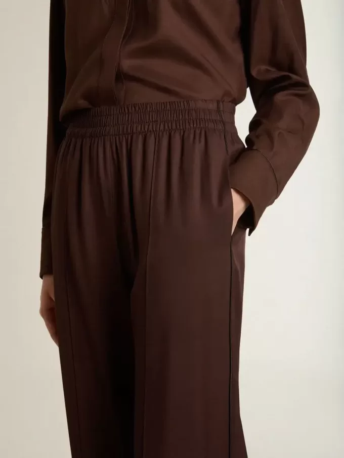 Pantalones de jogging marrones para mujer Pantalones de jogging marrones para mujer