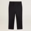 Pantalones de lana azul oscuro para niño