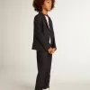 Pantalones de niño de lana azul oscuro