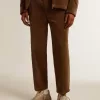 Pantalones de pana verde oliva oscuro para hombre Pantalones de pana verde oliva oscuro para hombre