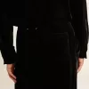 Pantalones de terciopelo negro para hombre Pantalones de terciopelo negro para hombre