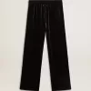 Pantalones de terciopelo negro para hombre Pantalones de terciopelo negro para hombre