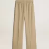 Pantalones joggers para mujer en color travertino Pantalones joggers para mujer en color travertino