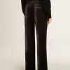 Pantalones negros con efecto terciopelo Pantalones negros con efecto terciopelo