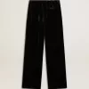Pantalones negros con efecto terciopelo Pantalones negros con efecto terciopelo
