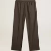 Pantalones suaves para hombre en lana gris antracita Pantalones suaves para hombre en lana gris antracita