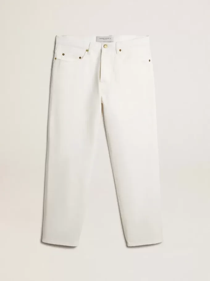 Pantalones vaqueros blancos para hombre Pantalones vaqueros blancos para hombre