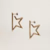 Pendientes de mujer con colgante en color oro antiguo Star Pendientes de mujer con colgante en color oro antiguo Star