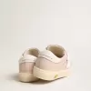 Pink May Teen con estrella de cuero blanco Pink May Teen con estrella de cuero blanco