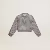 Polo para niña con estampado geométrico Polo para niña con estampado geométrico