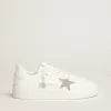 Purestar para mujer en piel blanca con estrella de cristal Swarovski plateado Purestar para mujer en piel blanca con estrella de cristal Swarovski plateado