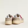 Running Sole LTD en nailon rosa con estrella de piel blanca