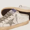 Sabot Super-Star con estrella brillante de platino y lengüeta de ante. Sabot Super-Star con estrella brillante de platino y lengüeta de ante.