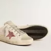 Sabot Super-Star de origen biológico con estrella rosa brillante y puntera de ante Sabot Super-Star de origen biológico con estrella rosa brillante y puntera de ante