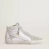 Sandalias de hombre en piel con detalles de ante Sandalias de hombre en piel con detalles de ante